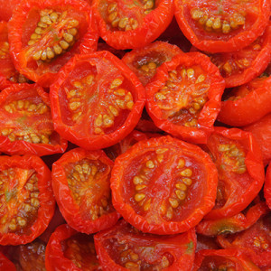 Semi-dried cherry tomato halves – natural